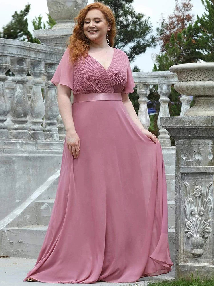 Robe élégante taille plus - ASTER -